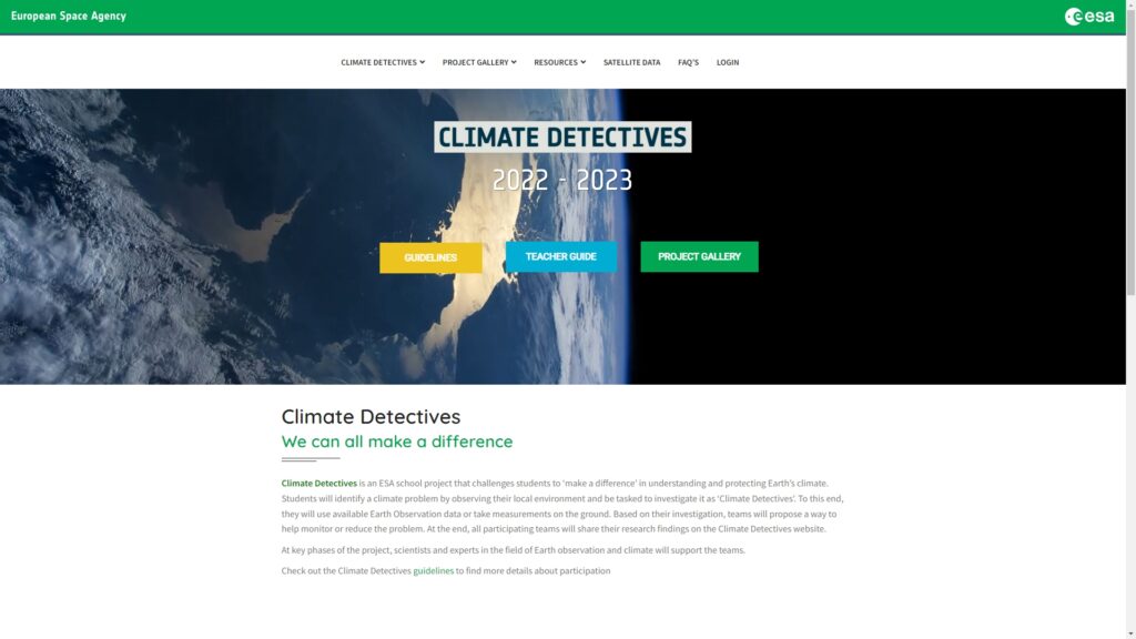 Climate detectives